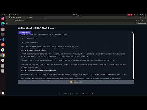 How Deepseek V3.1: Analyze