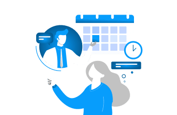 Frame for appointment scheduling